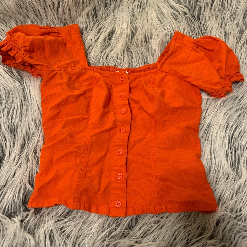 Cropped blouse
